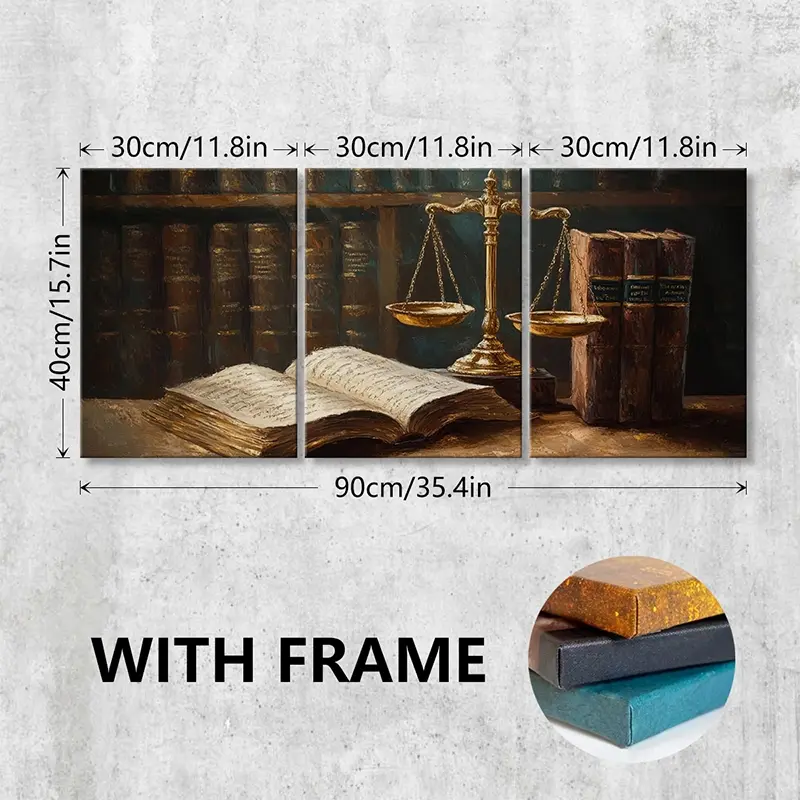 11.8x15.7inch*3Piece Framed-2