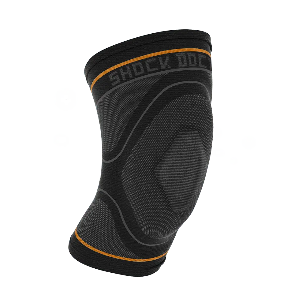Compression Knit Knee Sleeve with Gel Support