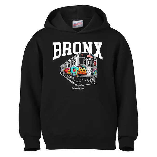 50th Anniversary Edition BRONX Hoodie (7 Sizes)