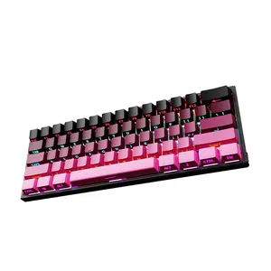 61-key Wireless Mechanical Keyboard Portable Small Keyboard Computer Gaming Office Peripheral E-sports