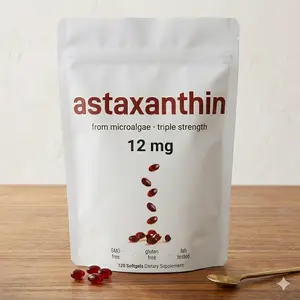 120 Softgels Astaxanthin 12mg - Supports Eye Health and Joint Health