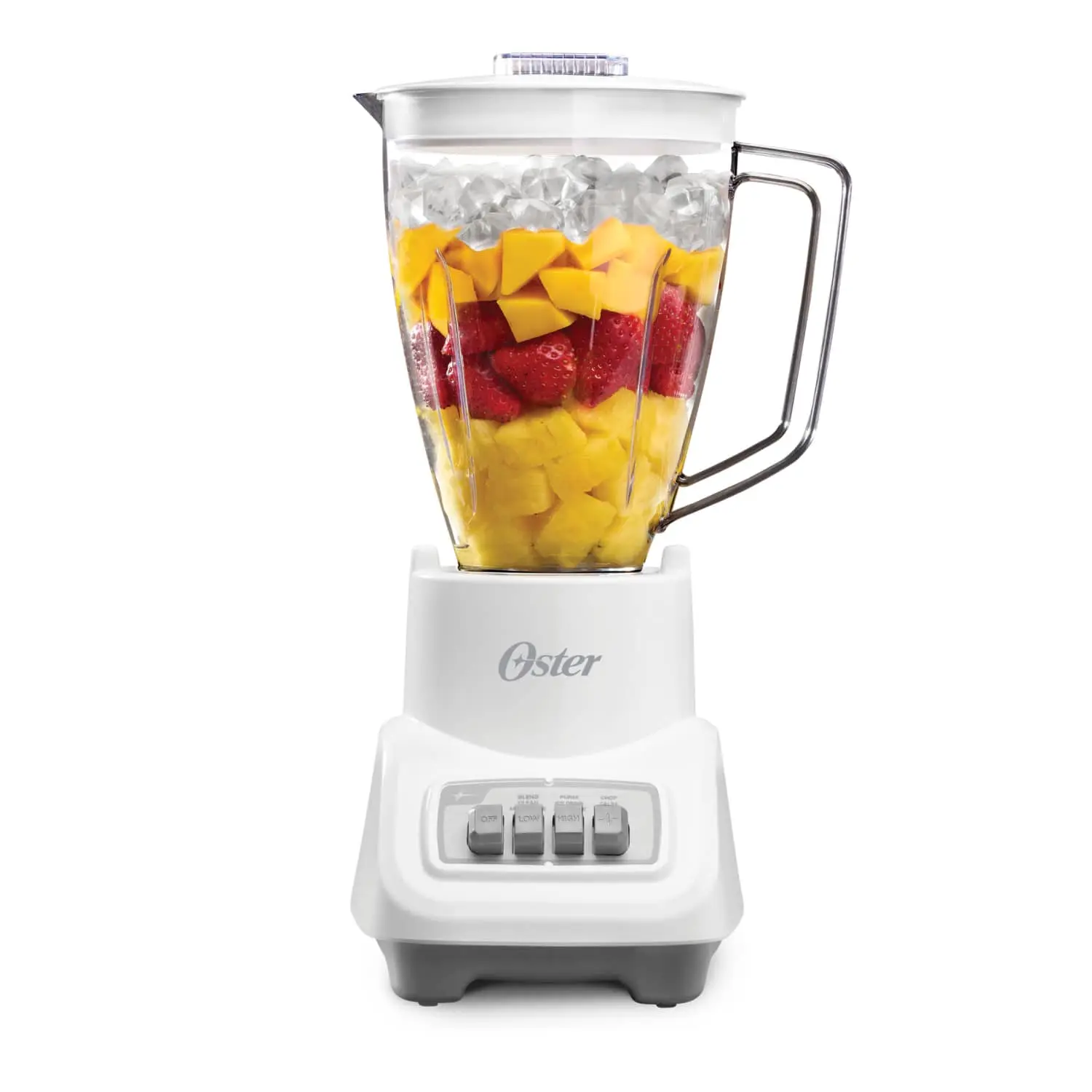 Oster Turbo 5-Speed White Countertop Jug Blender - Kitchen Appliance for Smoothies Oster Turbo 5-Speed White Countertop Jug Blender - Kitchen Appliance for Smoothies