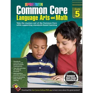 Common Core Language Arts and Math Resource Book Grade 5 Paperback