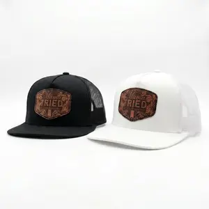 Mama Tried Flat Bill Trucker Hat | Adjustable Mesh Snapback Hat for Men & Women