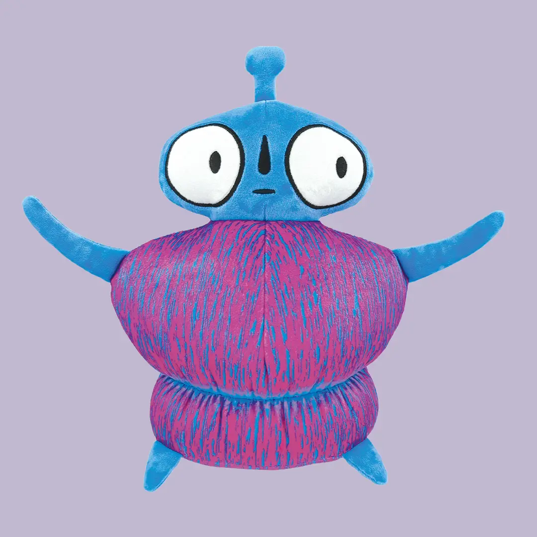 We Are Definitely Human Plush and Book