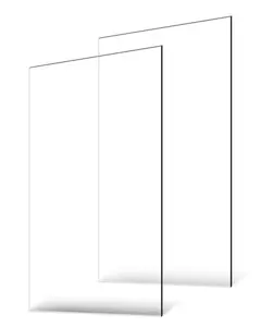 Plexiglass Acrylic Sheets, 2-Pack Plastic Sheet, 24 X 48 Inch 1/8 Inch Thick Clear Plastic Cast Transparent Glass For Crafting Projects, Replacement Picture Frame Glass, DIY Display, Easy To Cut