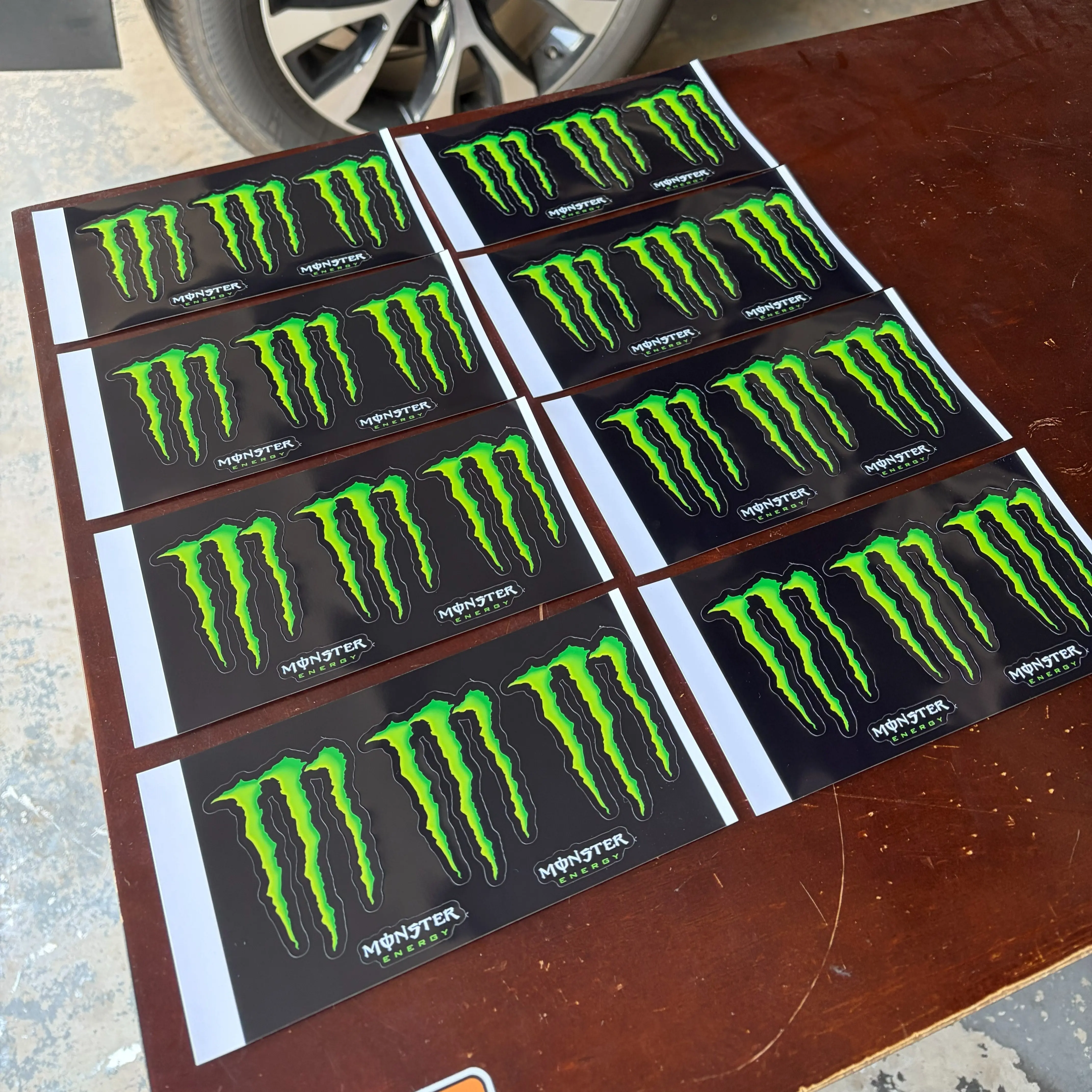 Monster Sticker Pack - Electro Moto Designs Monster Sticker Pack - Electro Moto Designs