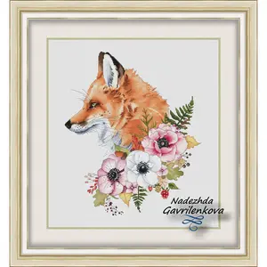 Mr Fox - PDF Counted Cross Stitch Pattern