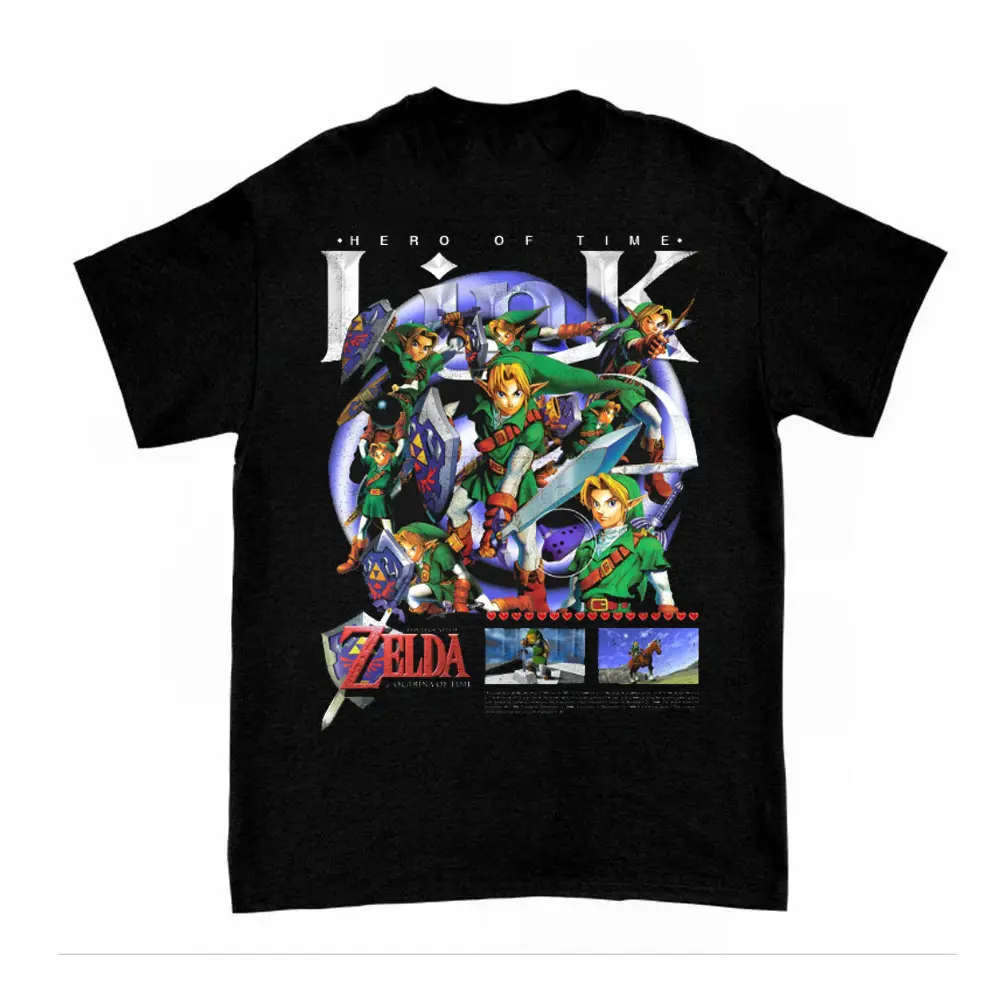 Video Games The Legend of Zelda Ocarina of Time v1 T-Shirt