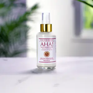 AHA! Brilliant Moisturizer 3.5 oz - For Normal/Combination Skin - Lightweight Facial Moisturizer - Nourishing Organic Vitamins