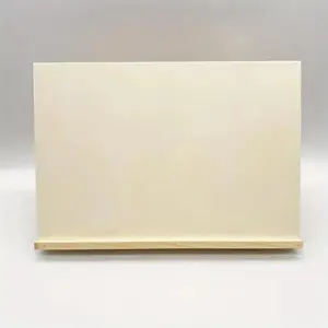 Wooden Easel, 1 Count Portable Desktop Easel, Folding Bookshelf Easel, Inclined Writing Board, Art Supplies for Home & School & Office