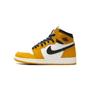 Air Jordan 1 Retro High OG GS "Yellow Ochre / Black" FD1437 701