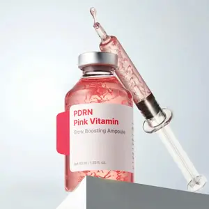 PDRN Pink Vitamin Glow Boosting Ampoule, Firming & Lifting Skincare Serum, Mother's Day Gift Idea