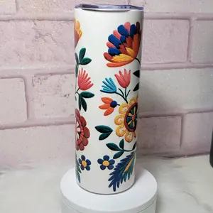Mexican Embroidery cup