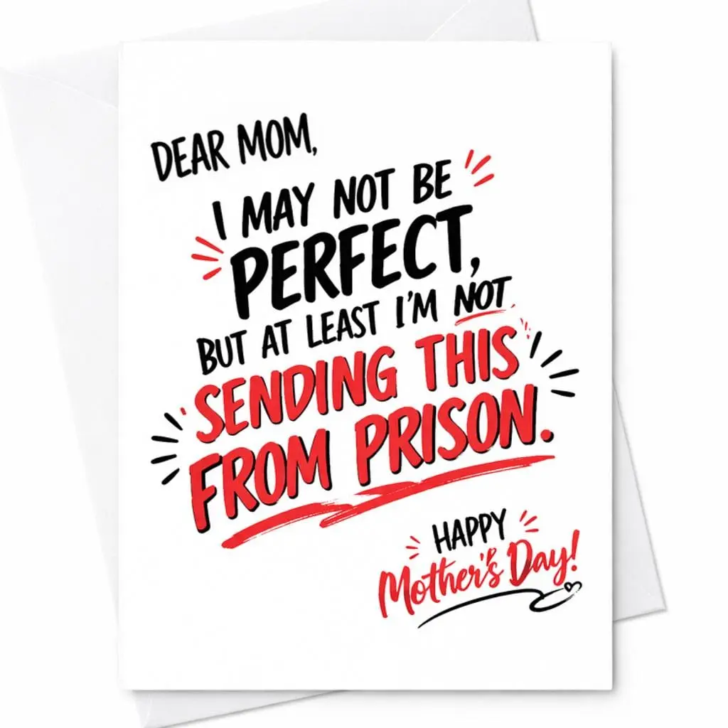 Dear Mom I May Not Be Perfect Sending Prison 3