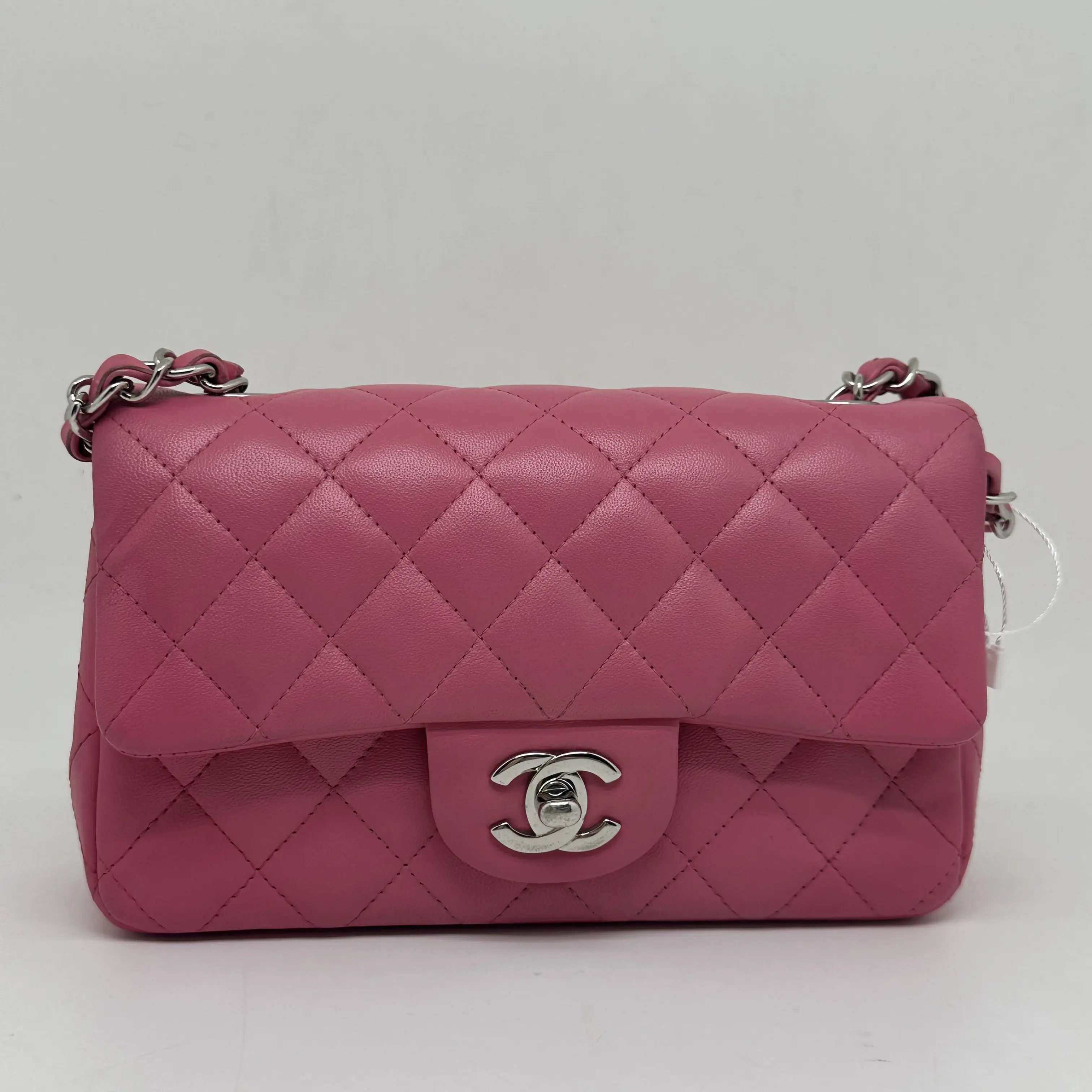 Pre-owned CHANEL mini rectangular flap bag