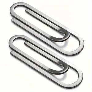 2pcs/4pcs Stainless Steel Metal Money Clip Card Holder for Men