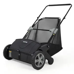 Garvee Quiet Manual Push Lawn Mower – Easy-to-Use Hand-Powered Grass Cutter for Eco-Friendly Lawn Care, Lightweight and Low Noise, Perfect for Small Yards, Gardens, Walkways & Backyard Maintenance – No Gas, No Electricity, Simple Clean Cutting