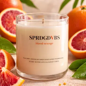 Blood Orange Soy Wax Candle