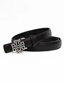 Trendy Fashion Women's PU Waist Belt, No Drill Casual Waistband, Show Figure Design, All Seasons Wear, Letter Pattern