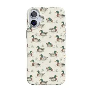 Casely iPhone 16 Case | The Boyfriend Collection | Mallard & Co. | Compatible with MagSafe | Classic Ultra Thin Design