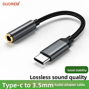 Type-C to 3.5mm Female Headphone Adapter, Aux Audio Cable for Pixel 4/3/2/xl & Samsung Galaxy Series, Ideal for iPad Devices