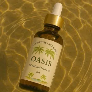 Oasis Men’s Body Oil - Vegan, Lightweight & Deeply Hydrating Inspired by a Moroccan Desert Escape