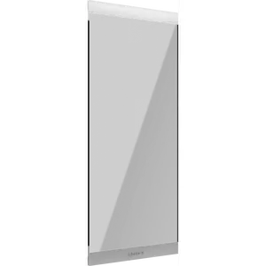 FRAME 4000 Flat Glass Front Panel - White