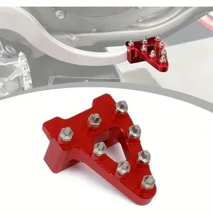Dirt Bikes Brake Pedal Tip Aluminum Billet Universal Rear Brake Pedal Lever Step Tip Replacement for Honda CRF50 XR50 Motorcycle