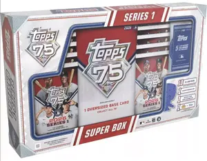2026 Topps Baseball Series 1 Super Box-75th Anniversary of Topps Baseball