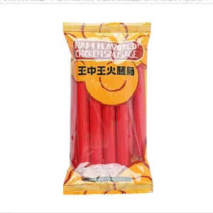 YAUSEN King of Kings Chicken Sausage,331g(10 sticks)/bag,USDA Certified.Perfect pair with instant noodles. Ideal for Christmas, New Year, and party snacks. A versatile food option: snacks, meat products, seafood, nuts, candied fruits, sausages, dried meat