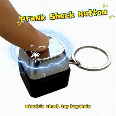 2026 New Mini Shock Keychain Prank Toy, Funny Compact Gag Gift for Friends, Portable Quick Jolt Prank Prop for Party Pranks, Jokes & Fun Gag Gadgets
