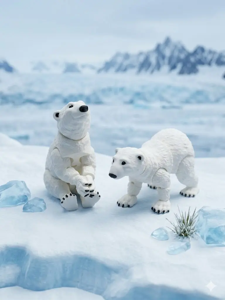 Articulated Polar Bear