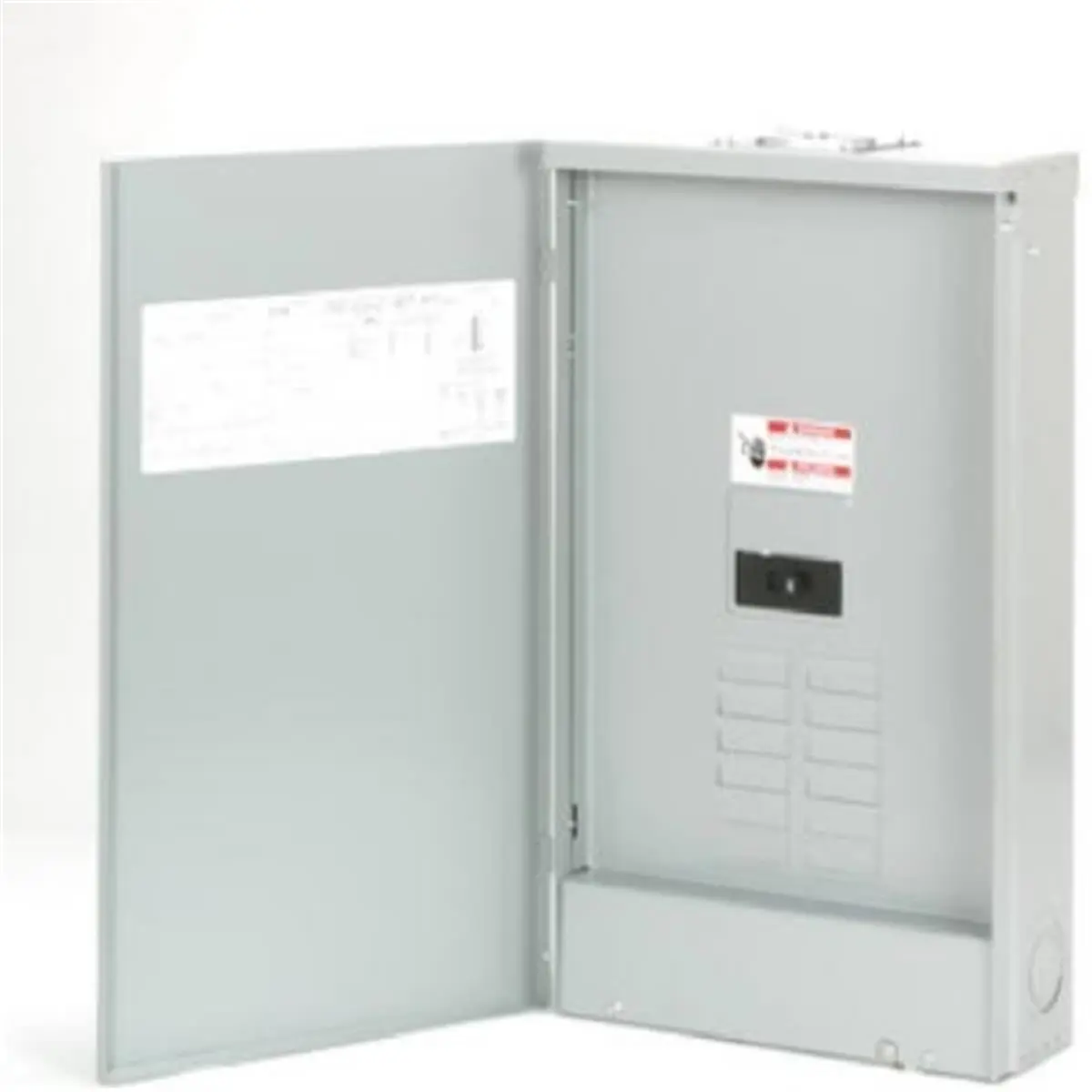 212 MAIN 200A High-Capacity Outdoor Loadcenter Box - Household Power Hub, Large Appliance Part with Aluminum Bus, Easy-Install Accessory, Extra 1.5-in Knock-Out, 24 lbs, Full Capacity Feed-Thru Line, GBK10 Ground Bar, Duplex