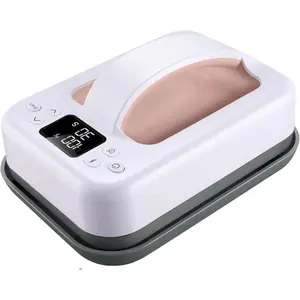 Heat Press Machine, 7" x 5" Portable Mini Heat Press  Even Heat, Easy Press T Shirt Printer Machine for HTV Vinyl and Heat Transfer Sublimation for Tote Bags, Hat,DIY Projects()