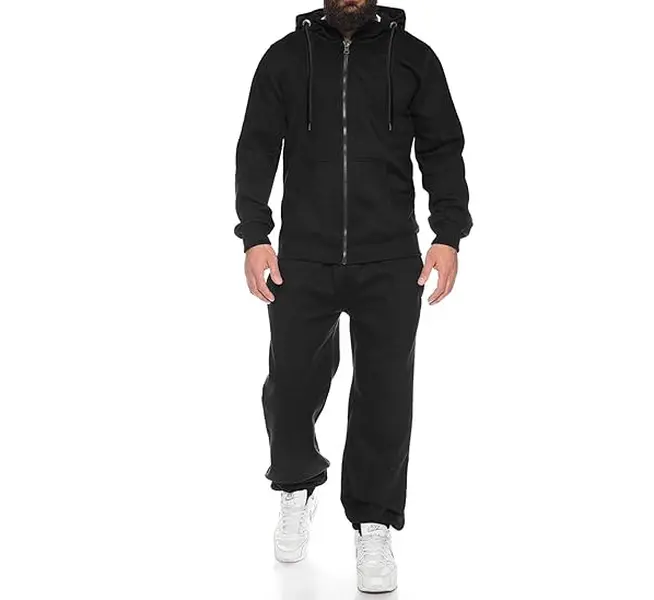 COOFANDY Sports Set Men's Two Piece Sports Set Full Zipper Hooded Sports Shirt Sports Pants Men's Leisure Sports Jogging Set s-4XL, Family Leisure Outdoor Sports Enthusiast 2-piece Sports Set, Men's Set