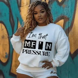 RTS I'M THAT MF'N PRESSURE SINGLE COLOR BLACK DTF DIRECT TO FILM transfers ADULT 9X12  20-S