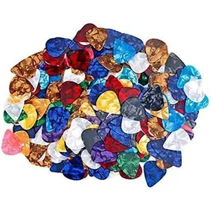 30 Pack Guitar Picks Variety Pack for Bass Electric Acoustic Guitars Accessories Sampler Value Pack Includes Thin, Medium, Thick