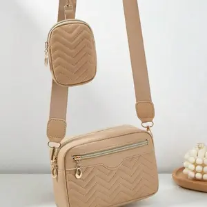 Crossbody Bag with Quilted Design for Everyday Use
