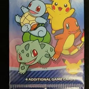 McDonalds 25th Anniversary Booster Pack 3x (2021, FULLY SLEEVED)