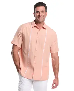 Big & Tall Panel Shirt - Contrast Stitching