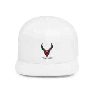 Custom YupStuff Bold Flat Bill Snapback Hat