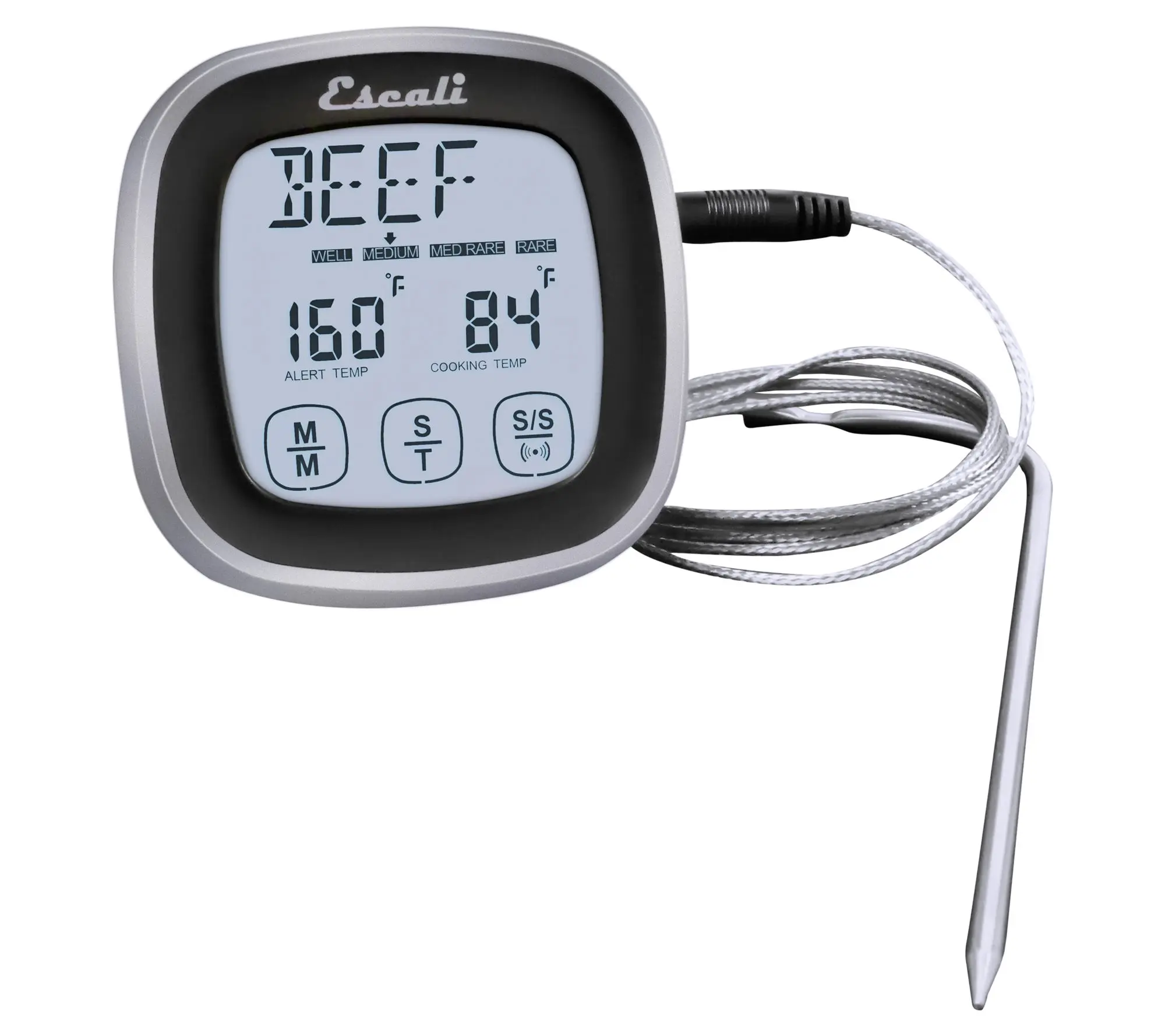 Escali Touchscreen Thermometer and Timer Escali Touchscreen Thermometer and Timer