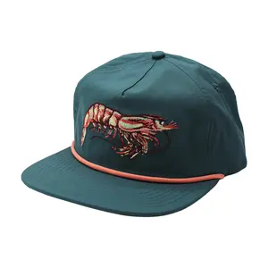 Shrimpo Low Profile Rope Hat - Teal