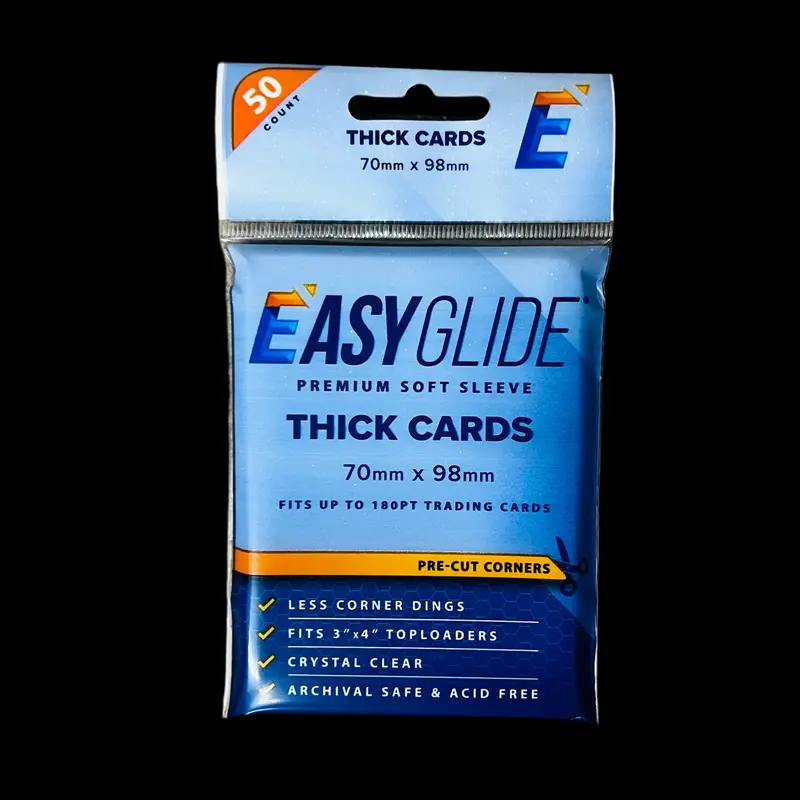 magnetic card sleeves 10pcs Case Holder 35pt Card Holder for Trading Cards Hard Plastic Card for MTG TCG Baseball Sports Cards cut corners Holds standard trading card in a sleeve 55 pt Card Sleeves Magnetic Card Holder