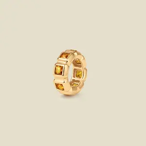 November Birthstone Spacer Charm