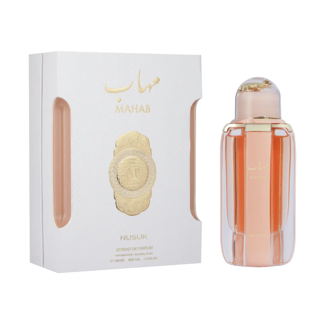 Riiffs Nusuk Mahab Extrait de Parfum For Unisex 3.4 oz / 100ml | Red Fruits, Peach, Rose & Sandalwood Unisex Fragrance