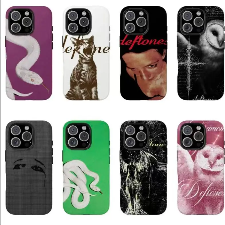 Vintage Band Animals Art Phone Case for iPhone | Matte Sublimation Print, Full Coverage Shockproof Protective Cover, Aesthetic Indie Trendy Design for Women & Men (Compatible with iPhone 17/16/15/14/13/12/11 Pro Max)