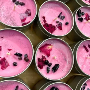 Moon Child Crystal Tin Candle Moon Child Crystal Tin Candle