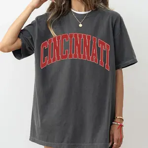 Comfort Colors Cincinnati T-shirt, Game Day Shirt, Cincinnati Football, Vintage Cincinnati Shirt, Cincinnati Basketball, Gift For Men, For Women
